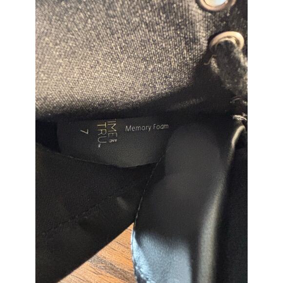 Time and Tru Moto Booties Size 7 - Picture 8 of 9
